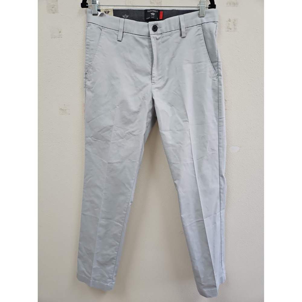 DOCKERS Workday Cool TechSlim Fit Pants 32 ×30 Stretch Flexible NWT